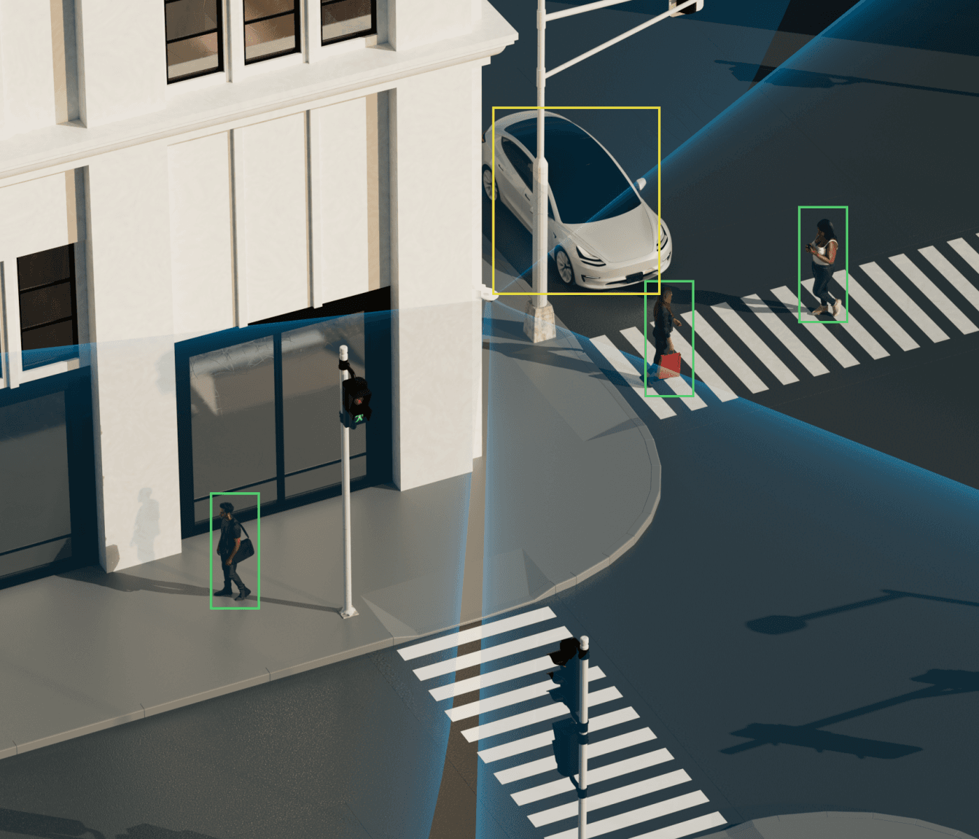 Multisensor with powerful processing