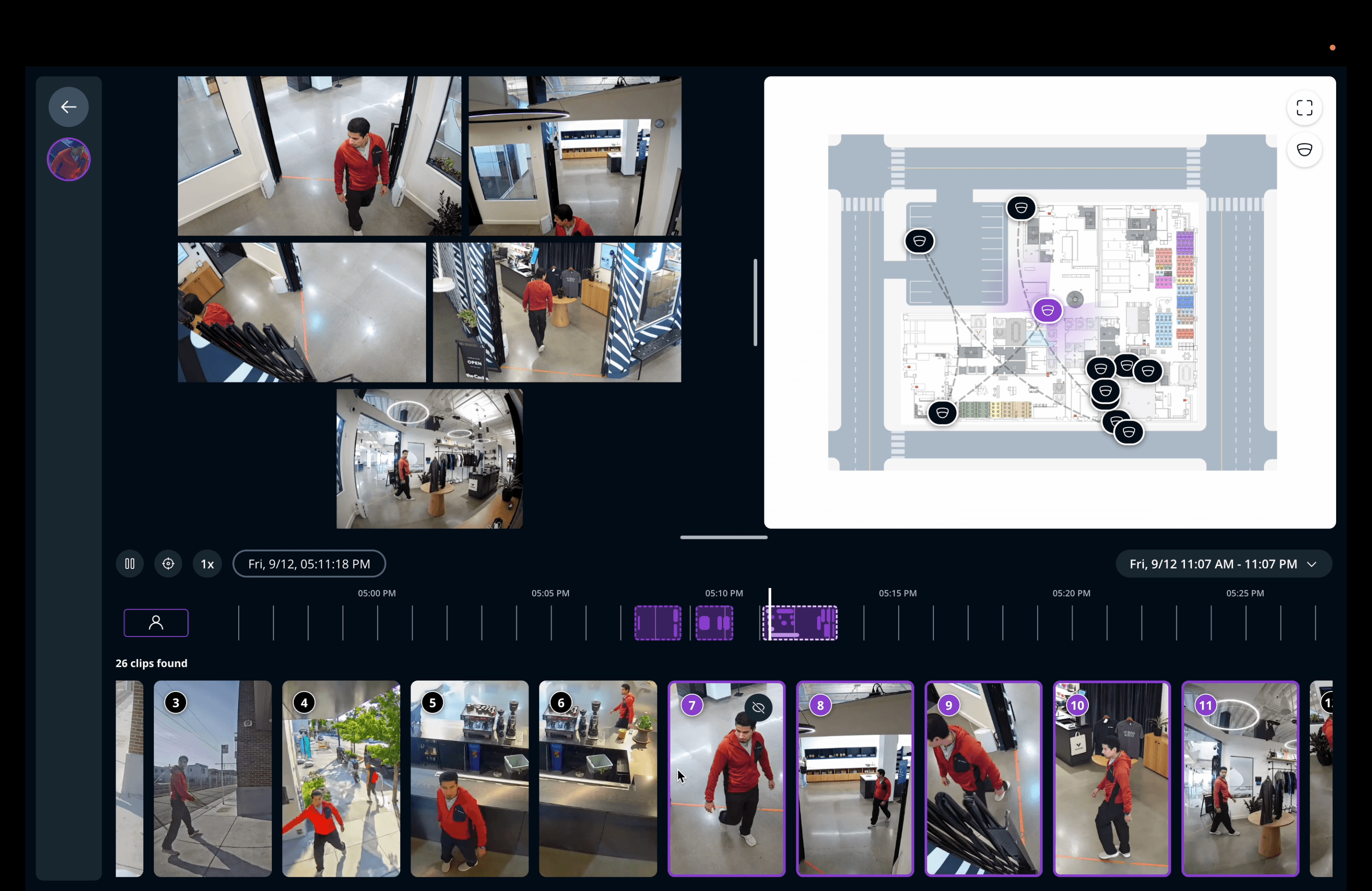 AI-Powered Unified Timeline Screenshot