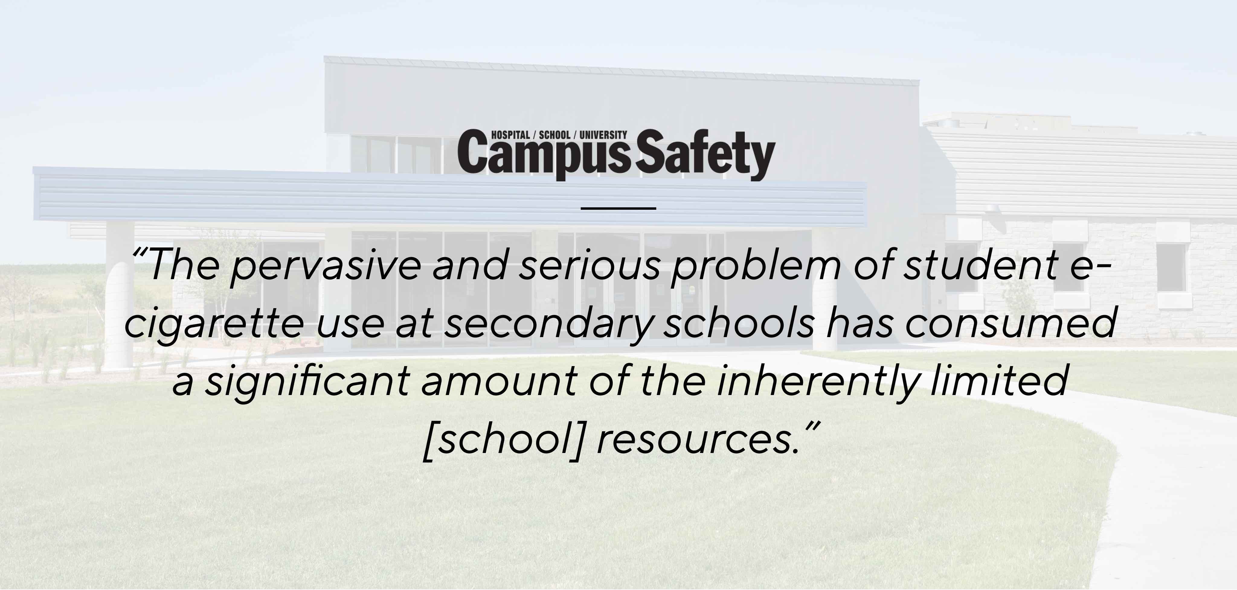 Campus Safety Stylized Quote