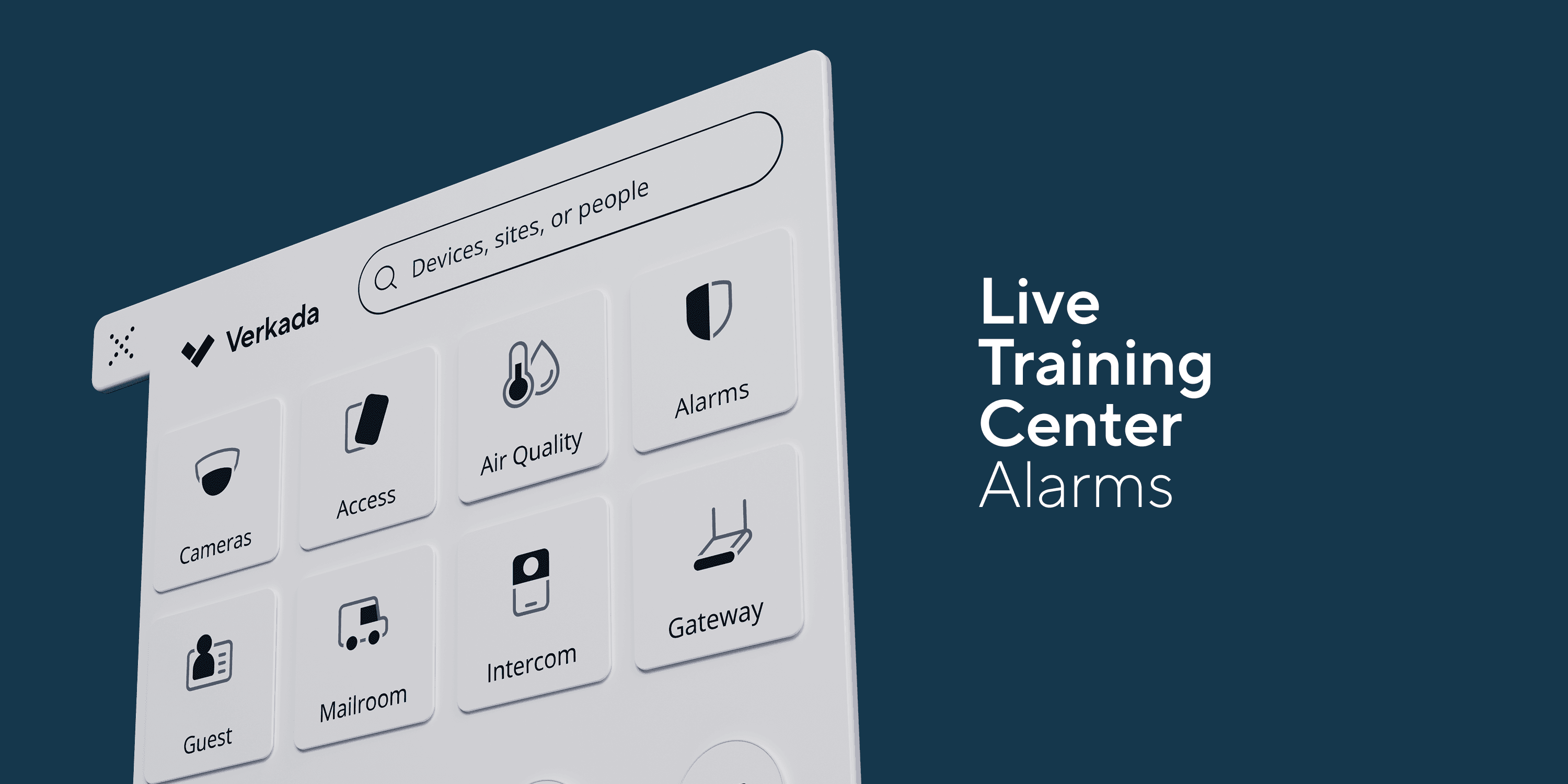 Live Training Center: Alarms