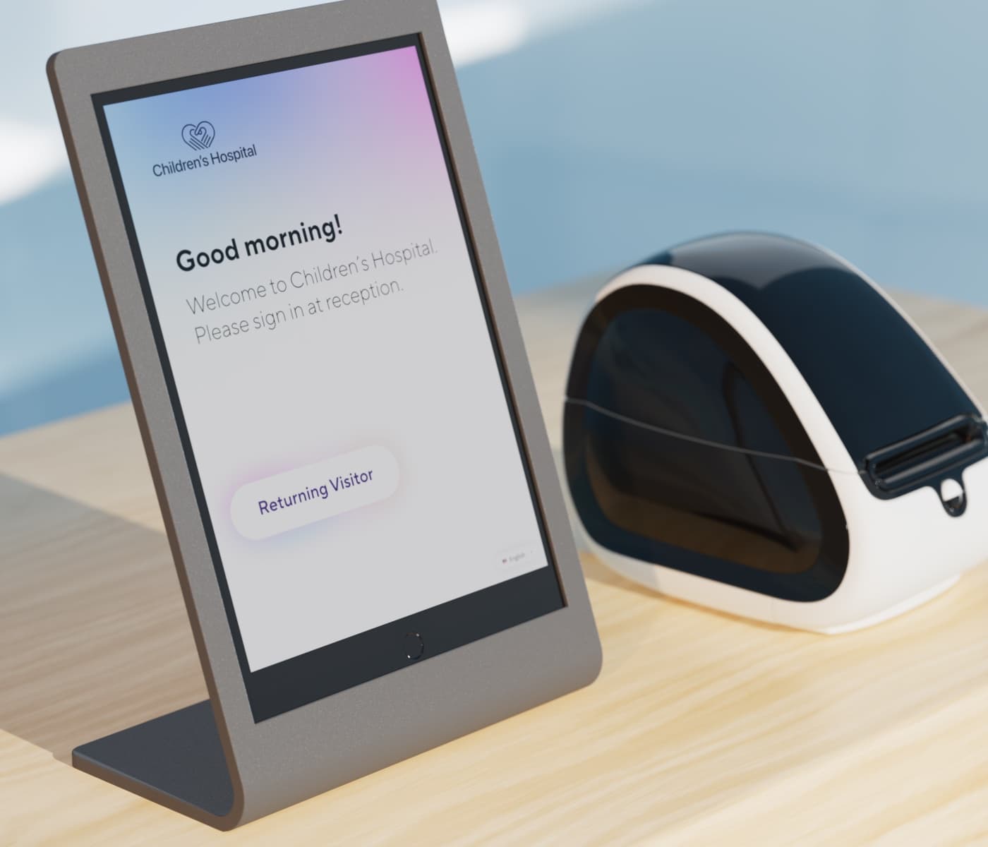 Verkada Guest Visitor iPad check-in experience