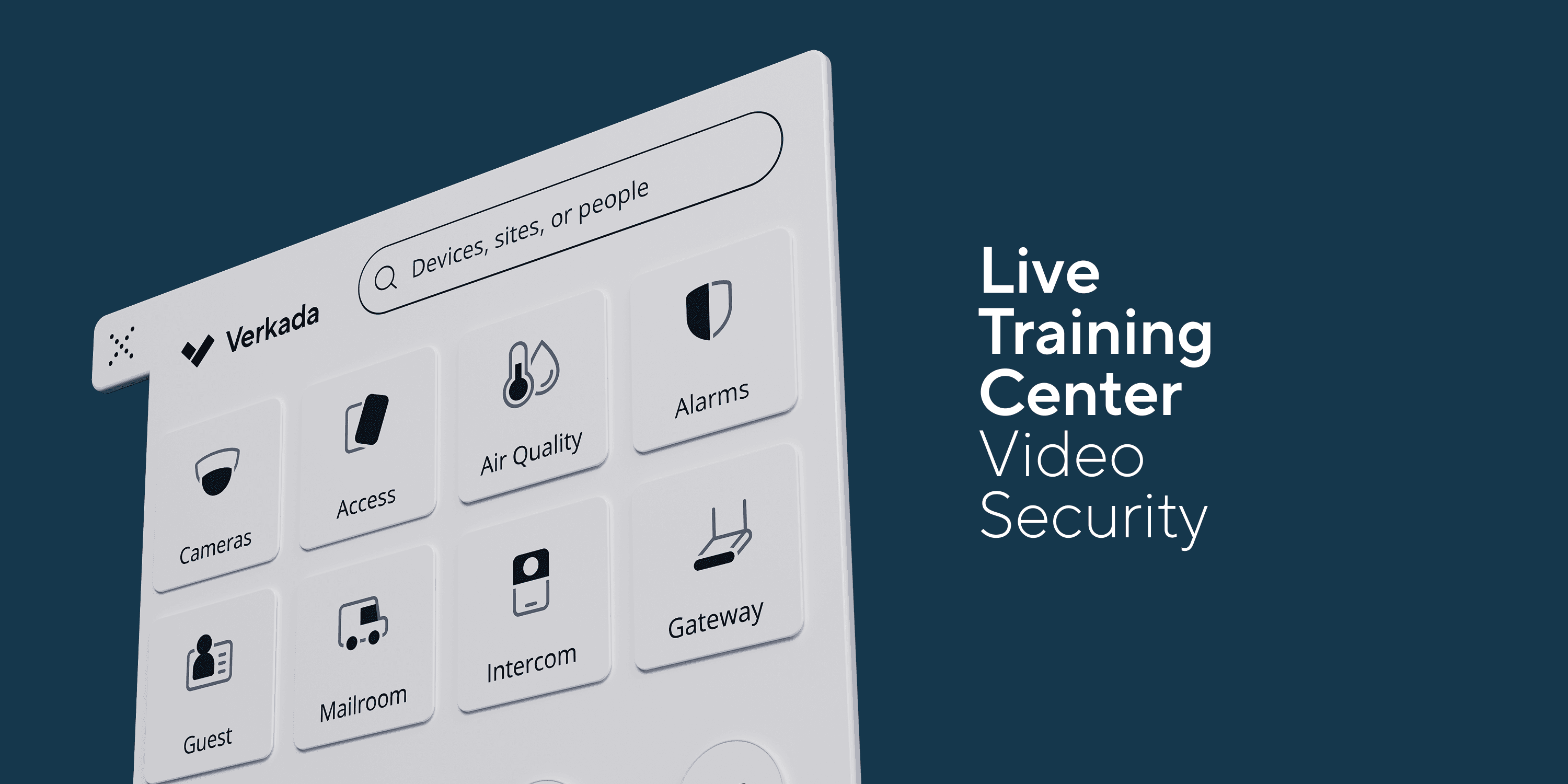 Live Training Center: Video Security