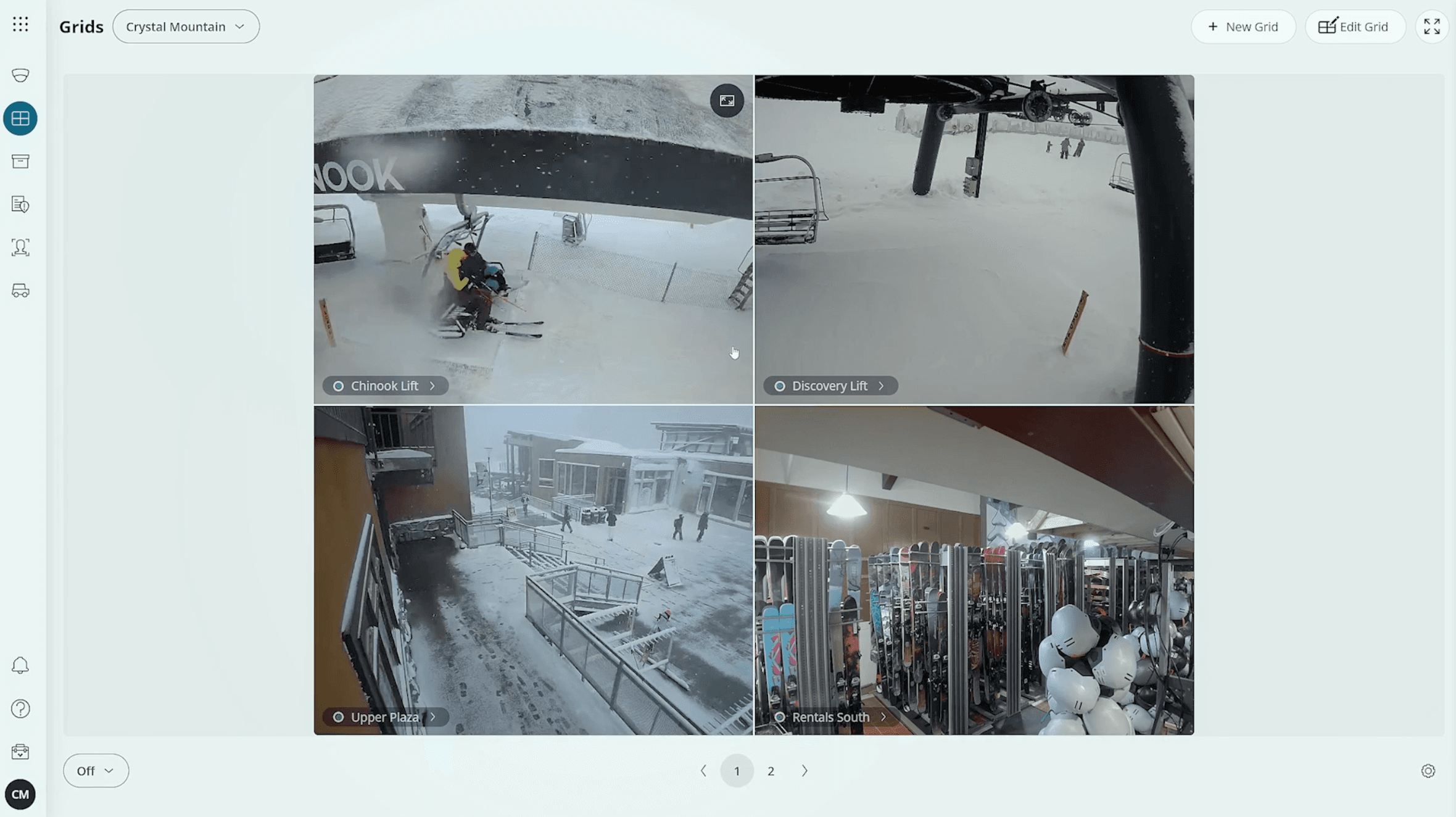 crystal mountain view