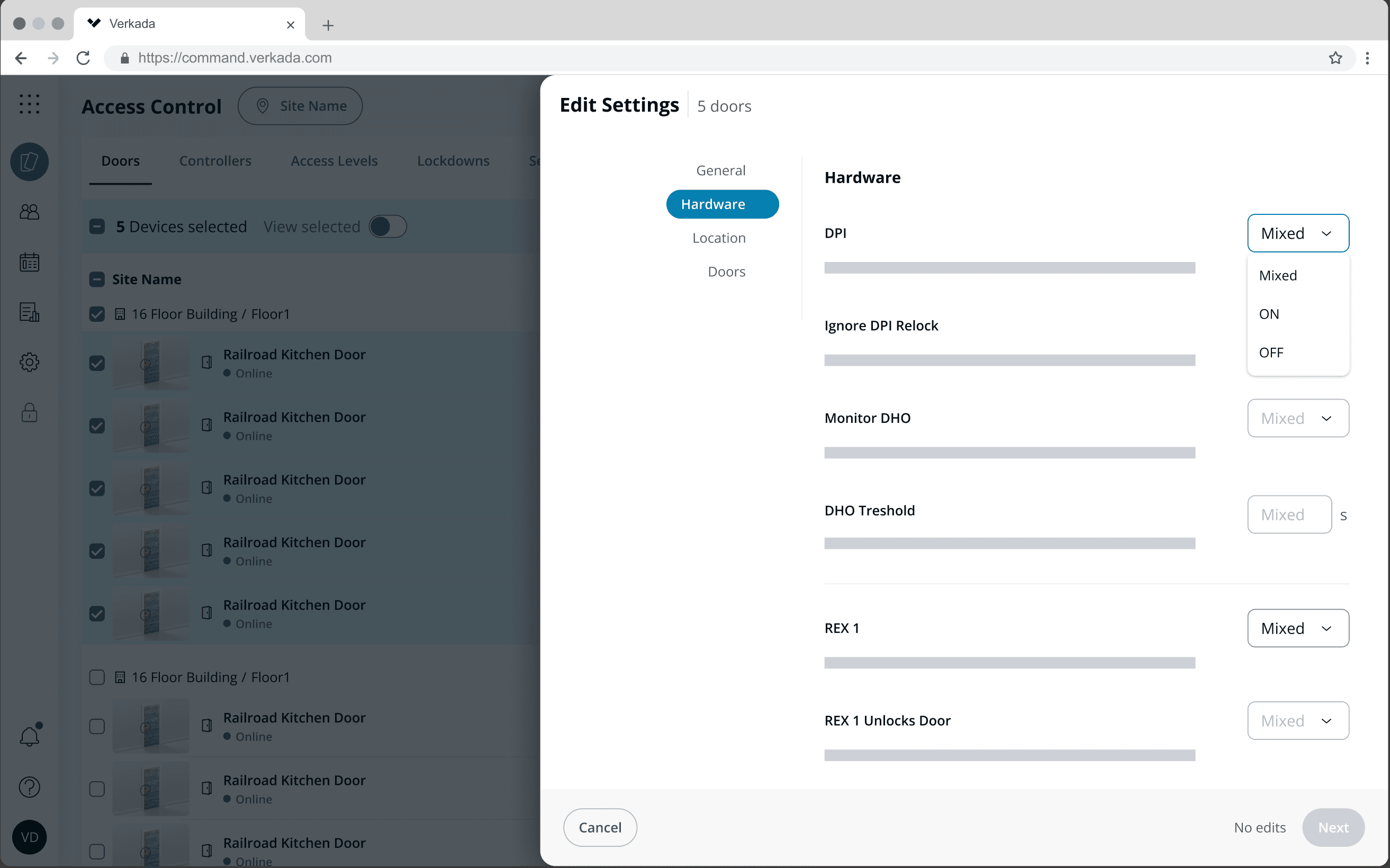 Updated bulk door image